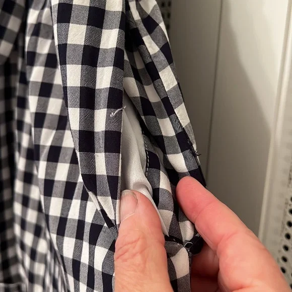 JCrew gingham summer dress - Picture 4 of 5